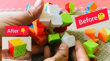 How to fix /reset broken 3*3 Rubik