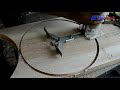 cara buat lingkaran dengan mesin profil trimer kayu
