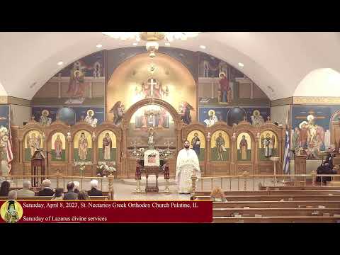 Saturday of Lazarus