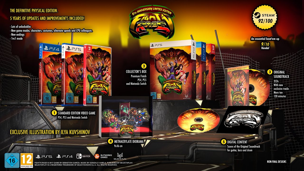 Fight'n Rage: 5th Anniversary Limited Edition