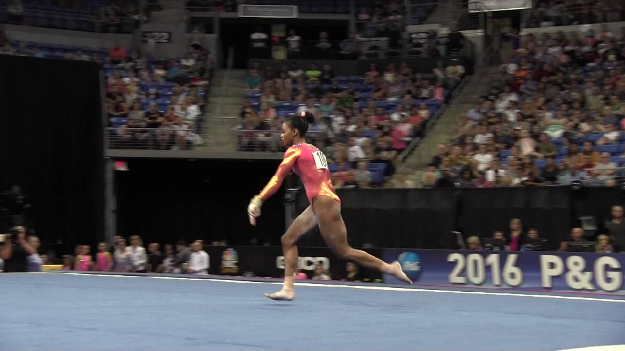 Floor Gymnastics Gabby For Gabby Douglas Floor Exercise 2016 Pg Gymnastics Championships Sr Women Day Youtube Floor Gymnastics Gabby For Gabby Douglas Floor Exercise 2016 Pg Gymnastics Championships Sr Women Day Youtube