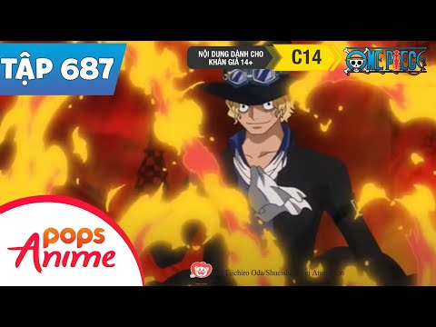 One Piece Tập 687 - Đại Đột Kích! Tổng Tham Mưu Trưởng Sabo Chạm Trán Đô Đốc Fujitora - Đảo Hải Tặc