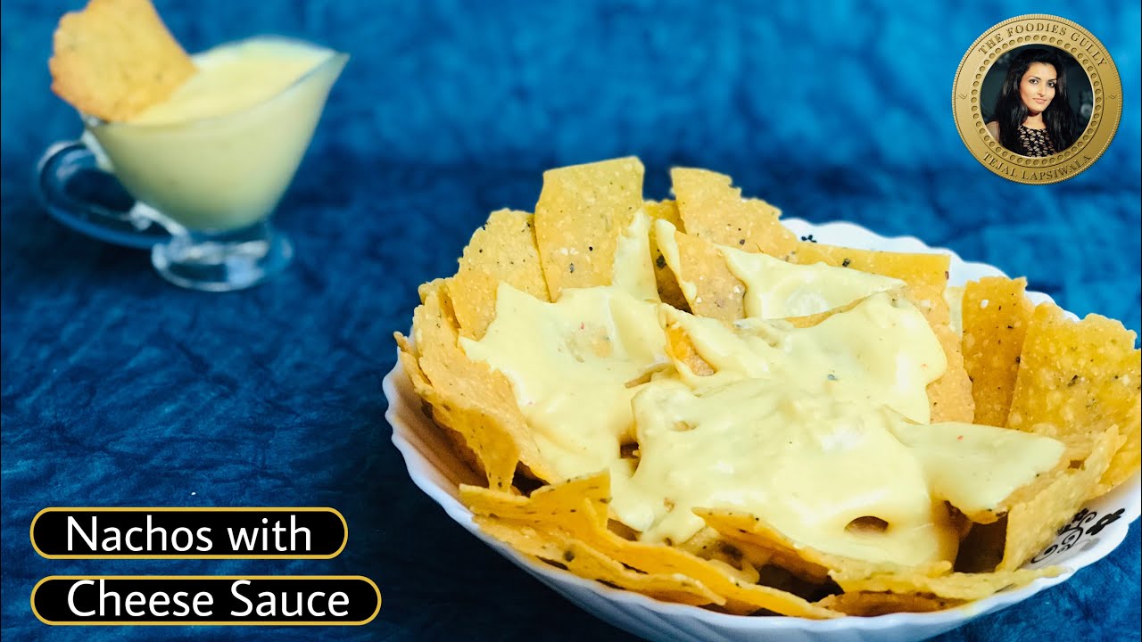 Nachos & Cheese dip recipe|Cafe style Cheese loaded Nachos|नाचोस चीझ़ सोस के साथ |નાચોઝ ચીઝ સોસ સાથે | The Foodies Gully Kitchen