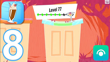 Slide the Shakes - Gameplay Walkthrough Part 8 - Levels 71-80 (iOS)