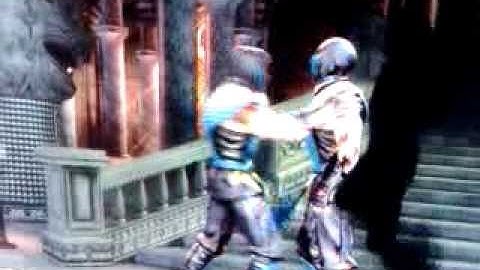 Weird MK9 hidden fight costume glitch