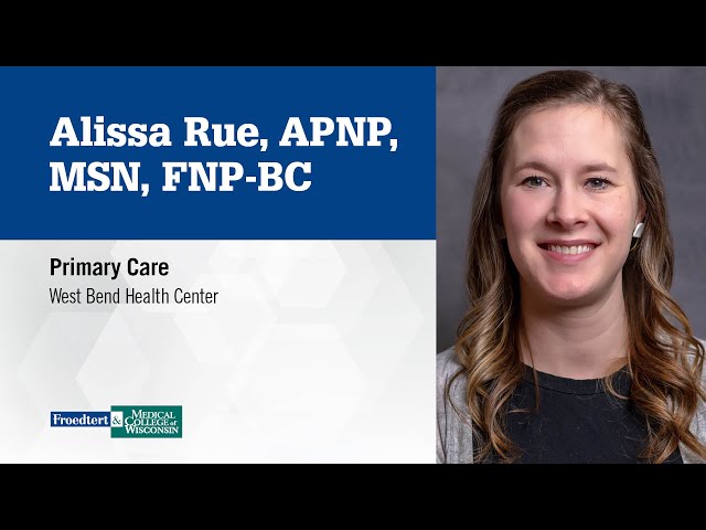 Watch Alissa Rue, nurse practitioner, family medicine on YouTube.