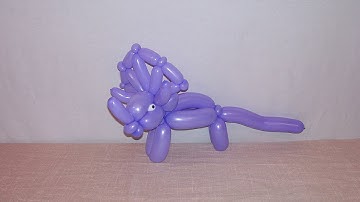 Learn how to make a Triceratops balloon animal dinosaur using balloon twisting