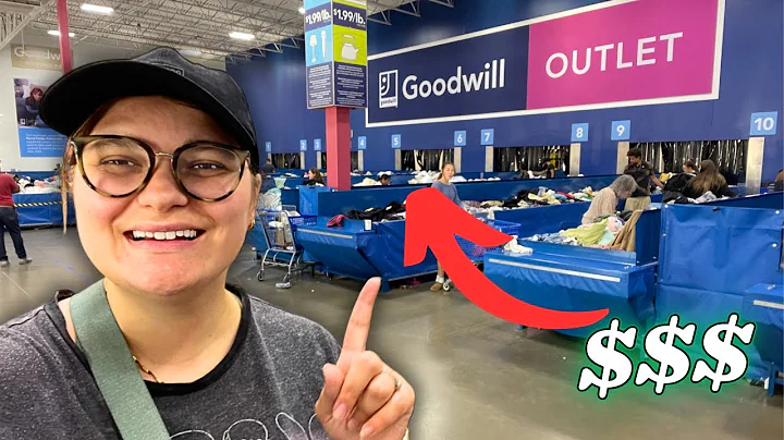 BACK TO THE BINS! Come Thrift With Me at the Goodwill Outlet