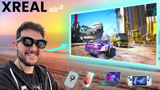 XREAL Air 2 & 2 Pro AR Glasses  Review & Gaming Experience!