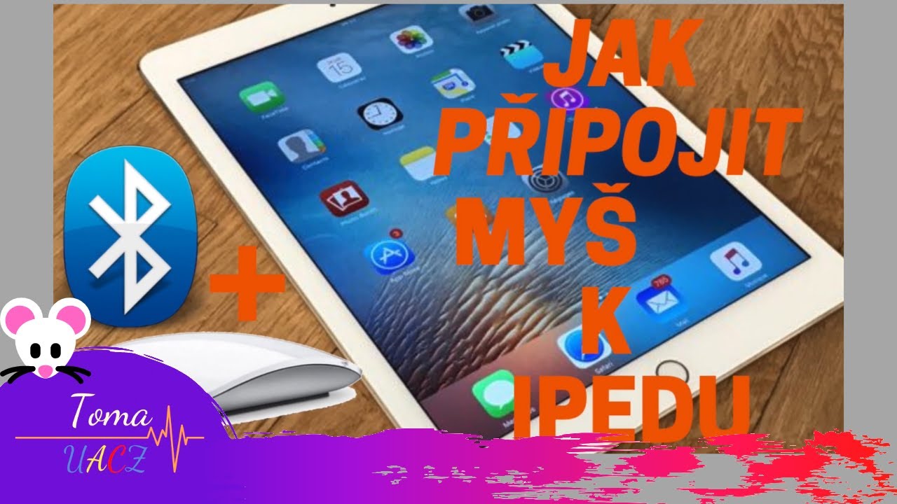 Jak připojit myš k iPadu! Kак присоединить мышку к iPadu! How to