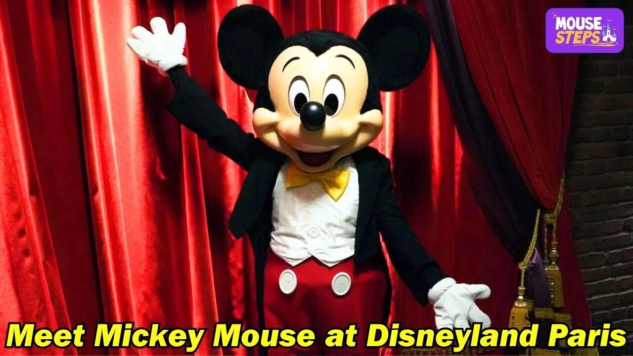 Встречаем Микки Мауса в Диснейленде в Париже — Fantasyland