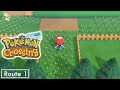 Pokemon Route 1 in Animal Crossing | Pocket Villagers Ep. 3