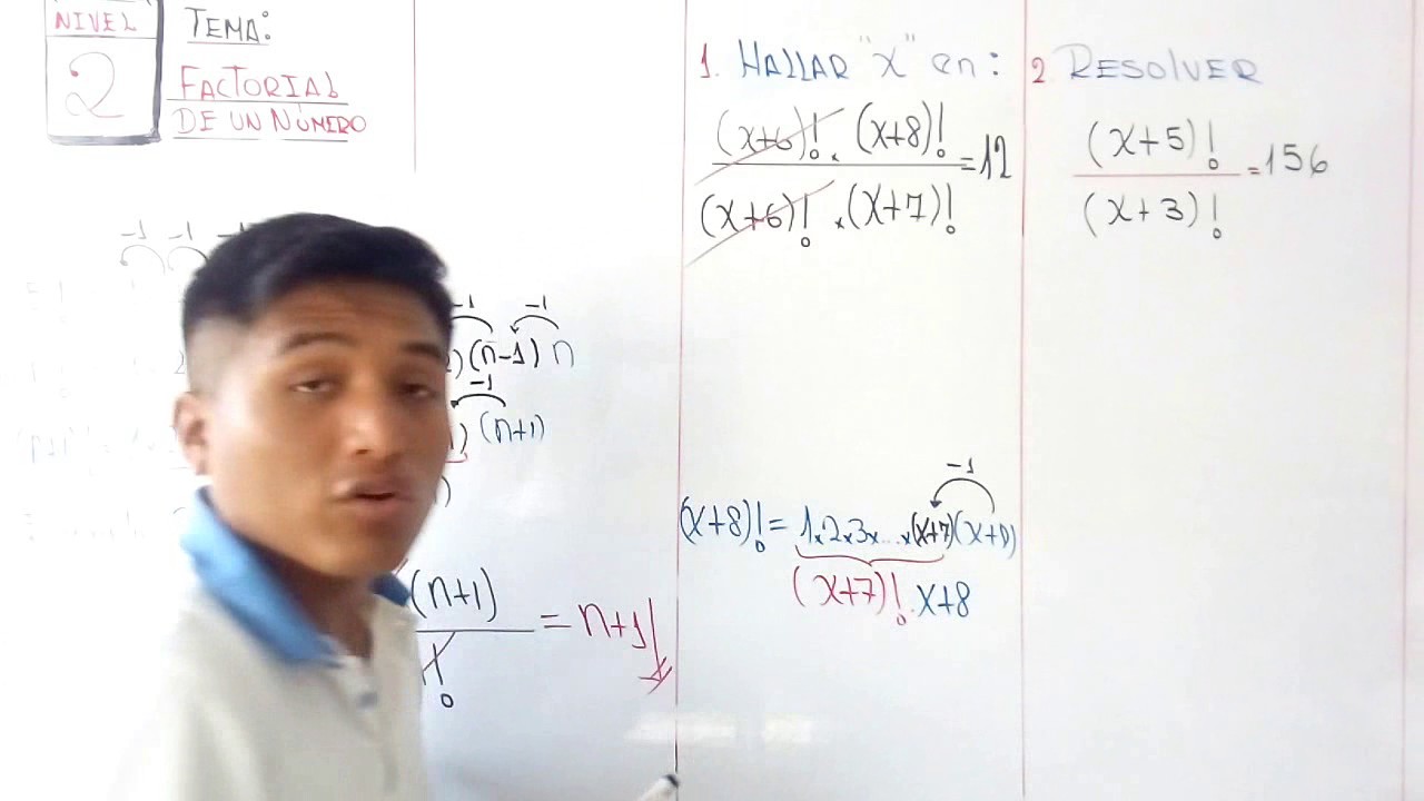 FACTORIAL DE UN N MERO 2 NIVEL A YouTube