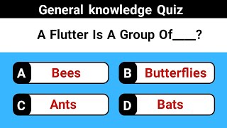 30 General knowledge Questions | Let's see how much knowledge you have? #gk - 12