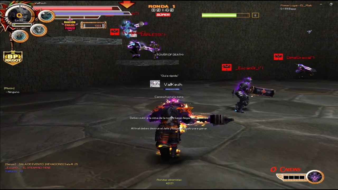 Rakion GOT - Torre de la Muert3 Gameplay No Commentary