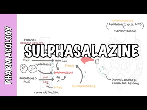 Video: Ar sulfasalazinas yra imunitetą slopinantis vaistas?