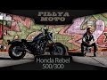 Honda Rebel 300/500 2017 Обзор на заготовку для кастома