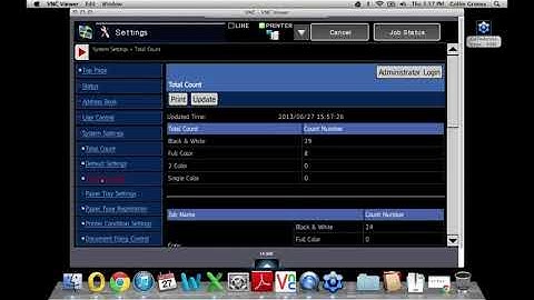 Find IP Address of Sharp MFP