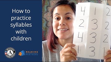 Literacy skill building series | How to practice syllables