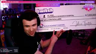 DrLupo Twitch Donates 1 Million Dollars to St Jude! DrLupo Reaction! (Fortnite Battle Royale)