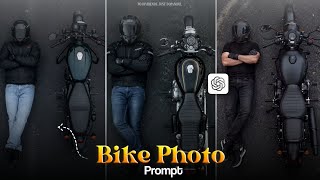 Trending AI Bike Photo Editing Prompt | Bullet Bike Photo Prompt | ChatGPT Photo Edit screenshot 1
