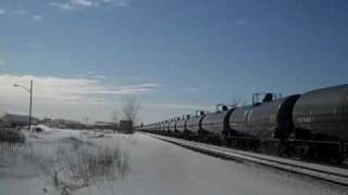 ICE, DME, and CP SD40-2's lead Ethanol at Des Plaines