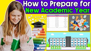 PERFECT HACKS FOR THE NEW ACADEMIC YEAR|PLAN Your NEW ACADEMIC YEAR USING these Hacks