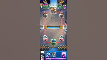 CR HowToPlay - How to counter Goblin Barrel with Snowball! #3 (positive elixir trade) #Shorts