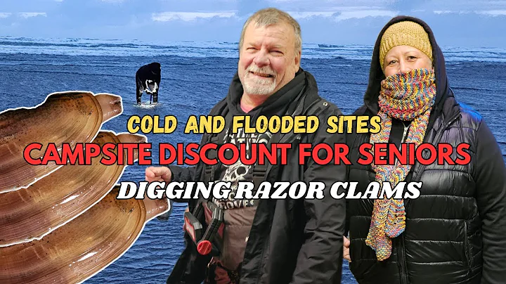 Winter on the Coast: Campsite discounts for Seniors, Coastal Flooding, Razor Clam Hunting. #rvlife