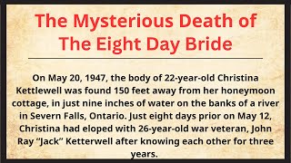 The Mysterious Death Of The Eight Day Bride | Unsolved True Crime | Readers Universe