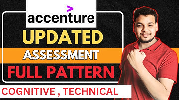 Updated Accenture Exam Pattern | Accenture Hiring 2025 | Cognitive , Technical , Coding Assessment