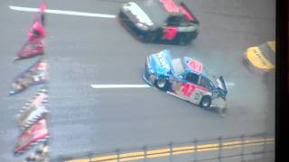 Full 2011 NASCAR Good sam club 500 - Bobby Labonte hard crash Update