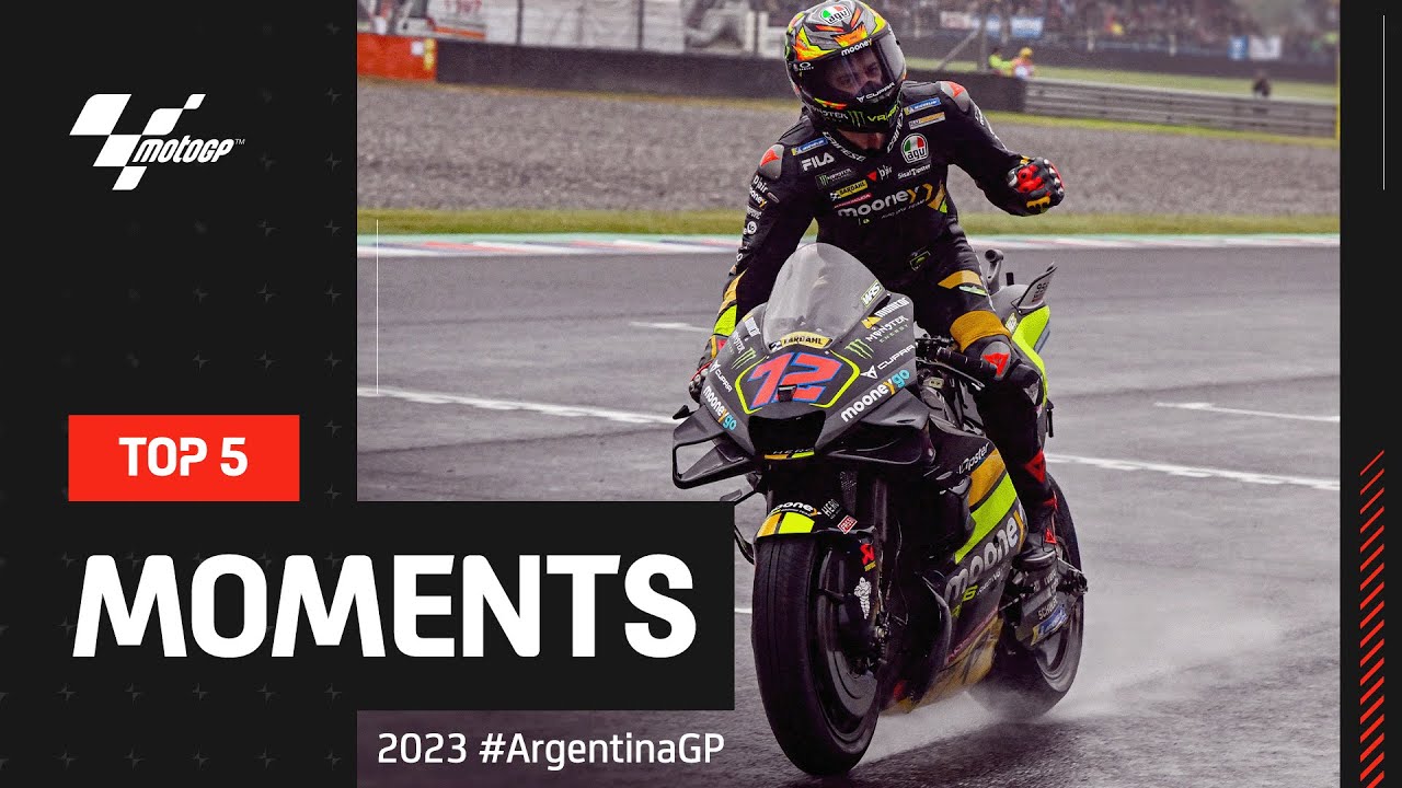 ⁣Top 5 MotoGP™ Moments 🔥  | 2023 #ArgentinaGP