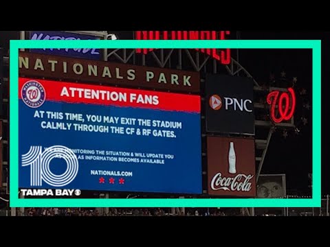 Two people shot outside Washington Nationals baseball stadium