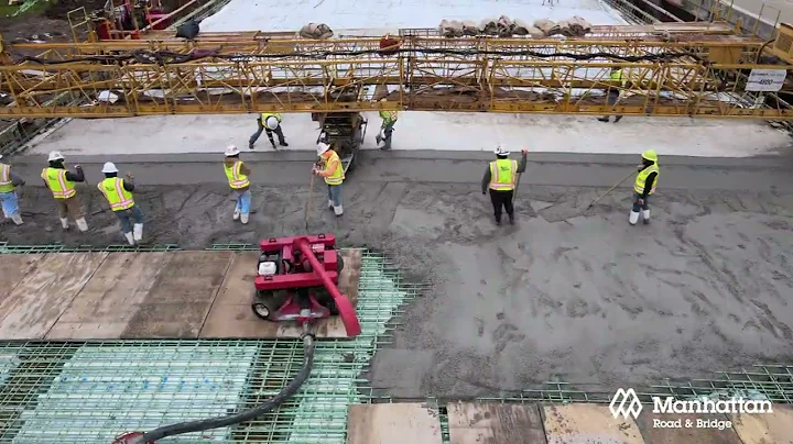 Verdigris River Bridge Deck Pour