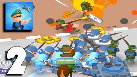 Army Commander - Gameplay Part 2 (Android, iOS) - All Levels