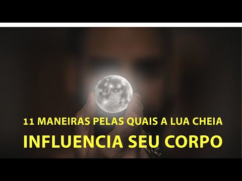 Vídeo: A lua minguante e seu impacto nos humanos