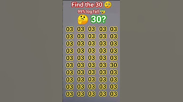 30❓ #ढूंढो #quiz #challenge #facts #quiztime #puzzle #find #maths #paheliyangk #gkquiz #braintest