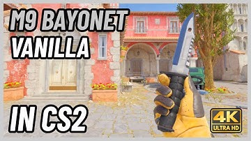 ★ CS2 M9 Bayonet Vanilla | CS2 Knife In-Game Showcase [4K]