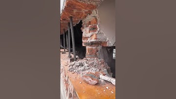 Wall demolition process- Great tools and machinery increases work efficiency