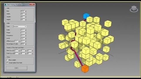 Working of BFS algorithm in 3D space