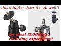 UNBOXING / 1/4 HOT SHOE MOUNT BALL HEAD / 1/4 TRIPOD SCREW / CAMERA / VLOGGING / SHOPEE / LAZADA