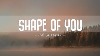 Ed Sheeran - Shape Of You (Lyrics)