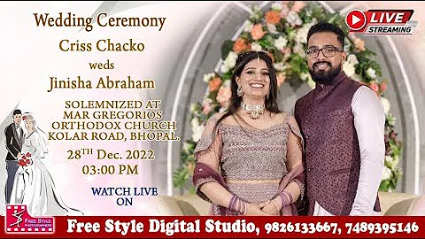 Wedding Ceremony Criss Chacko weds Jinisha Abraham