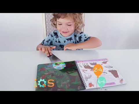 Интерактивная книга с чудо фанариком, ищем динозавров и зверей Интерактивная книга с чудо фанариком, ищем динозавров и зверей