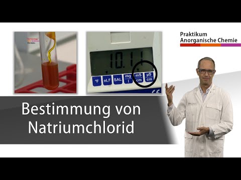 Video: So Bestimmen Sie Natriumchlorid