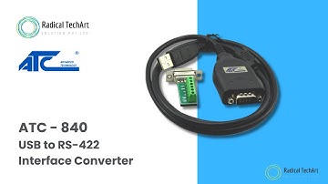 ATC 840 (USB to RS-422 Interface Converter) #atc #840 RadicalTechArt I RadicalTalks IRadicalTechMart