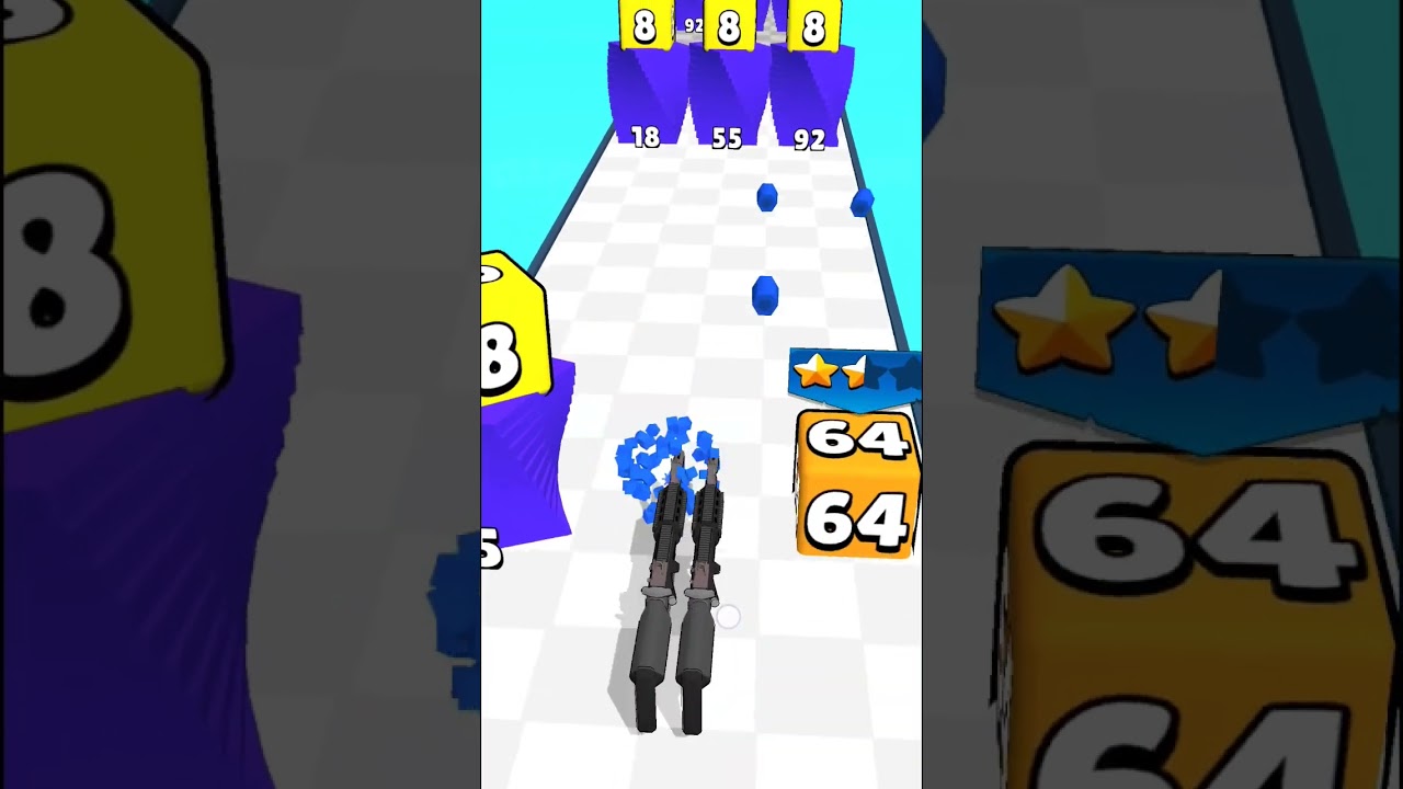 Gun Up 2048 - Android/iOS || Level 19 #GunUp2048 #Shorts #YouTube