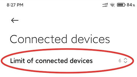 How To Set up WLAN Hotspot Maximum connections || Limit of connected devices