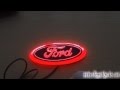 Неоновая 4D эмблема Ford